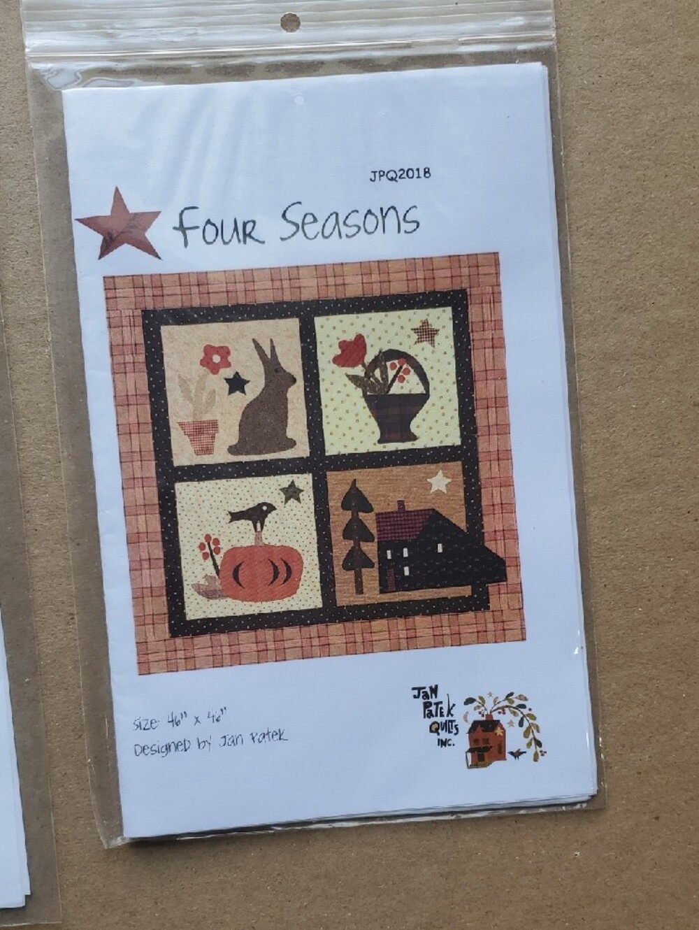 Assorted Quilt Pattern Pack - Folk Art Holiday & Seasonal Panels - Picture 8 of 8